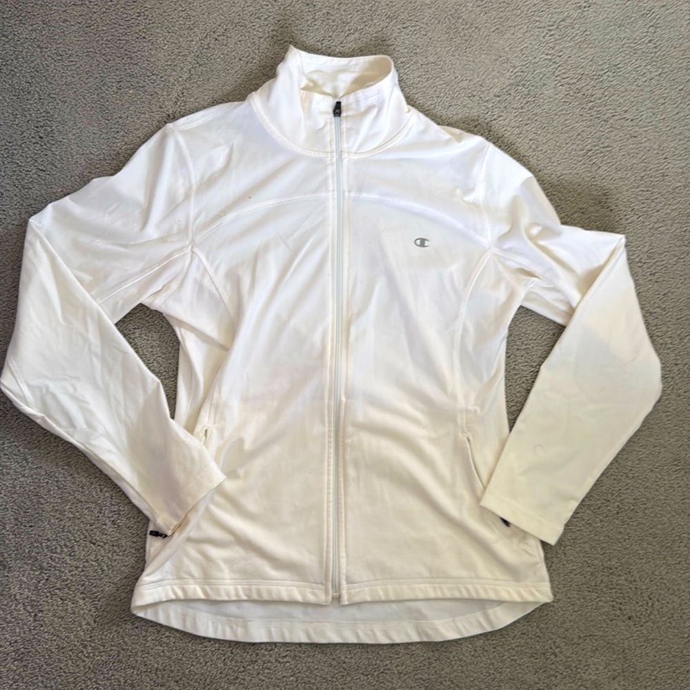 Champion zippered long sleeve athletic wear